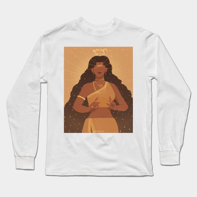 Tala Long Sleeve T-Shirt by samsum.art